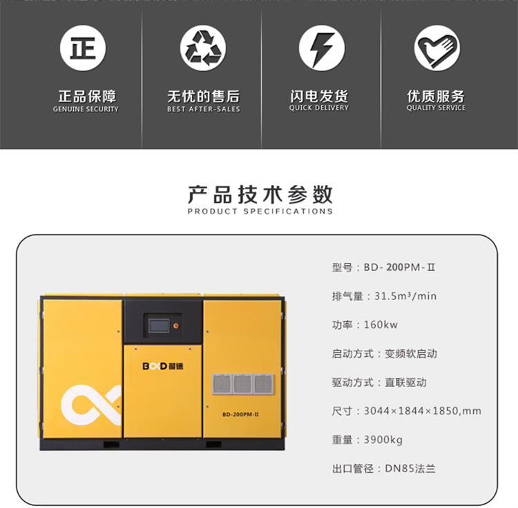 葆德BD-PM-Ⅱ二級(jí)壓縮系列_雙級(jí)（兩級(jí)）壓縮空壓機(jī)2