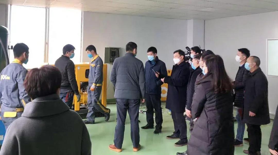 葆德為防疫物資生產(chǎn)企業(yè)免費(fèi)提供空壓機(jī)使用，共抗疫情