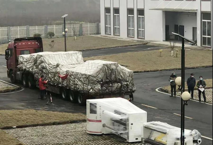 葆德為防疫物資生產(chǎn)企業(yè)免費(fèi)提供空壓機(jī)使用，共抗疫情