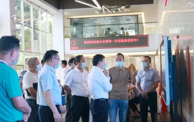 佛山市市長(zhǎng)朱偉一行蒞臨葆德科技調(diào)研、指導(dǎo)！