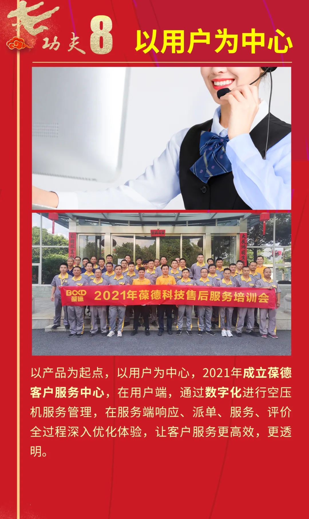 元旦｜葆德空壓機(jī) 2021創(chuàng)新超越，2022智啟新篇！