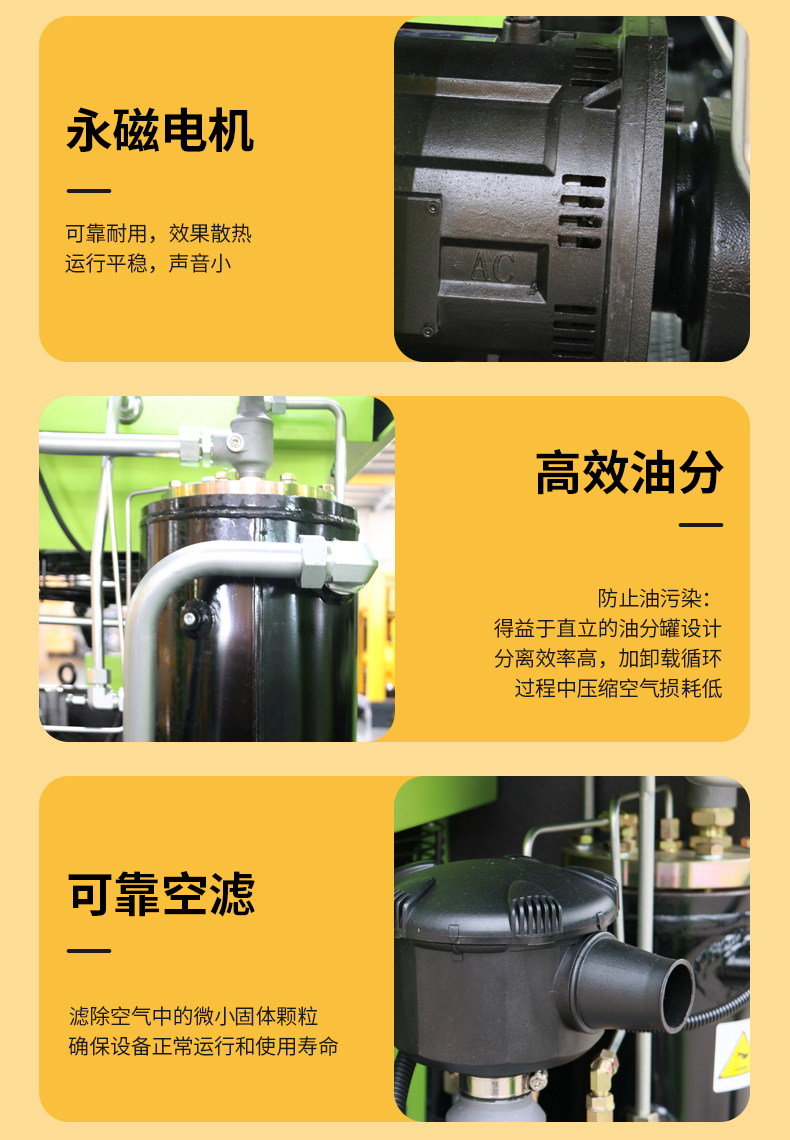 大黃蜂撬裝一體空壓機(jī) DHF-7.5PMTK11