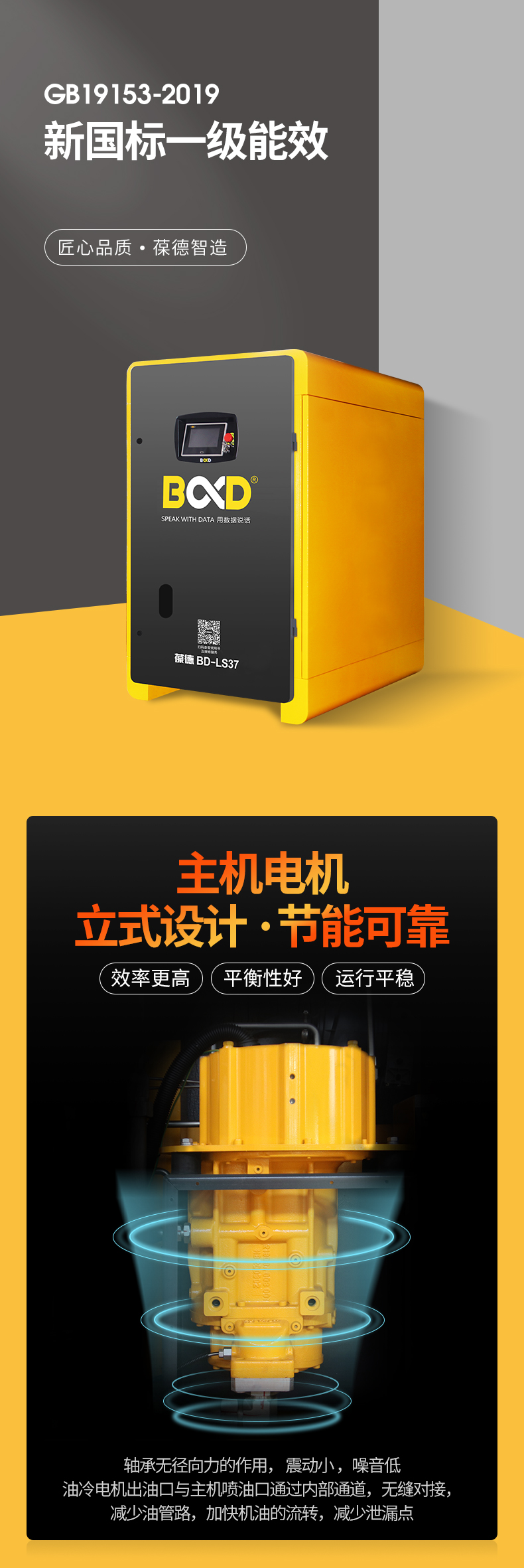葆德BD-LS天琴永磁螺桿空壓機(jī)2