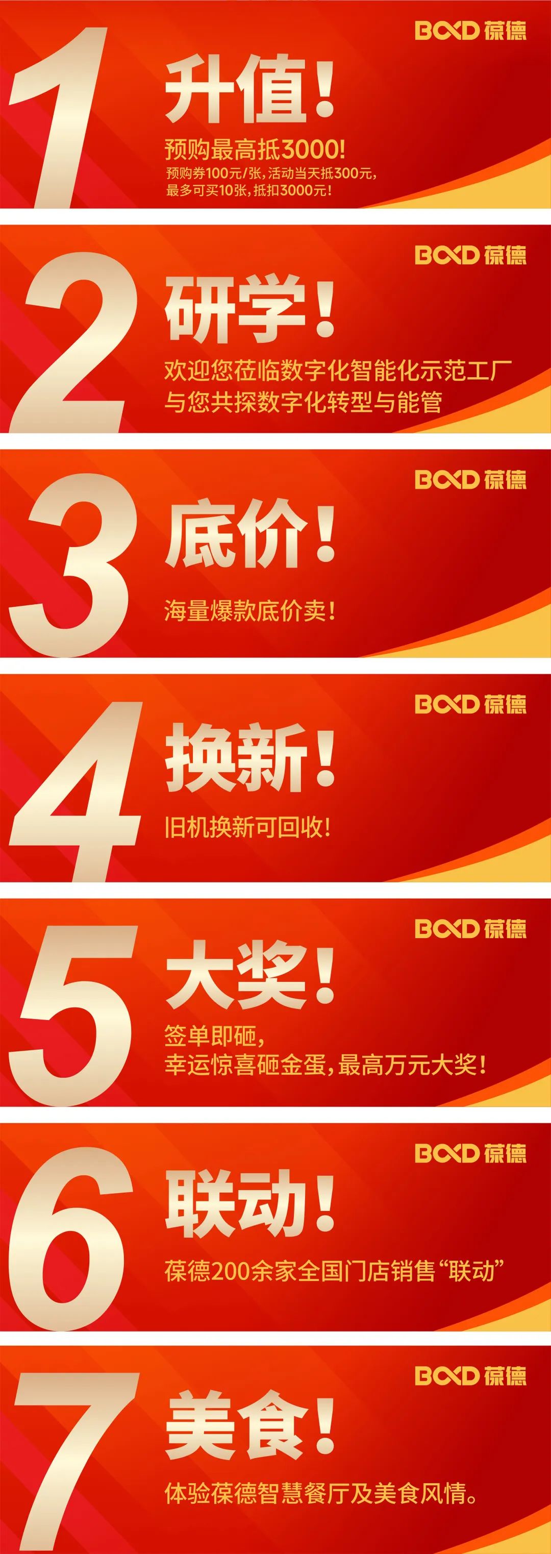 2023葆德全國聯(lián)動工廠直供會，一年一次，為您省錢！