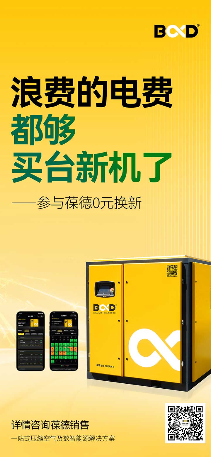傳統(tǒng)工廠電費暴漲？空壓機節(jié)能改造3步省電32.5%！