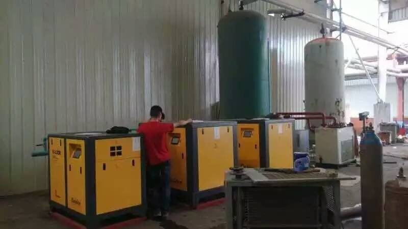葆德空壓機應用現場